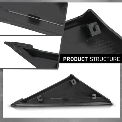 Solid Spare Fit For 2012-2018 Ford Focus Window Molding Fender Corner Molding Left Side