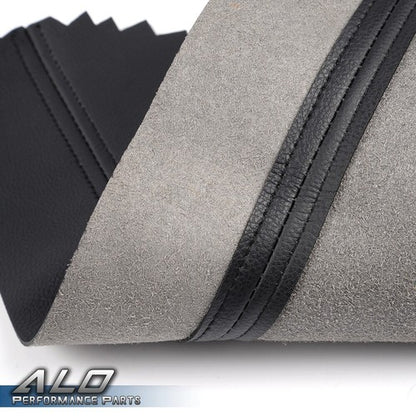 Solid Spare Fit For Honda Accord 08-12 Black Leather Front Door Panels Armrest Cover New