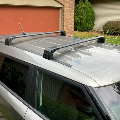 Solid Spare For Kia Soul 2014-2019 Aluminum Roof Rack Rail Cross Bars Luggage Cargo Carrier