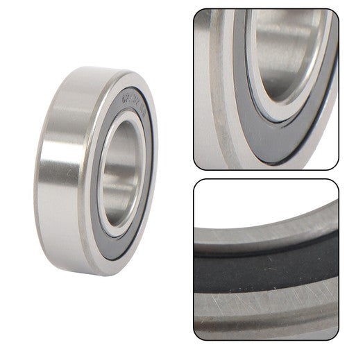 Solid Spare 4Pcs 62/32-2RS Bearings 32×65×17mm Double Rubber Seals Deep Groove Ball Bearing