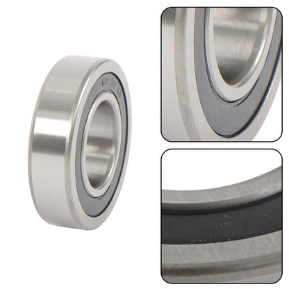 Solid Spare 4Pcs 62/32-2RS Bearings 32×65×17mm Double Rubber Seals Deep Groove Ball Bearing