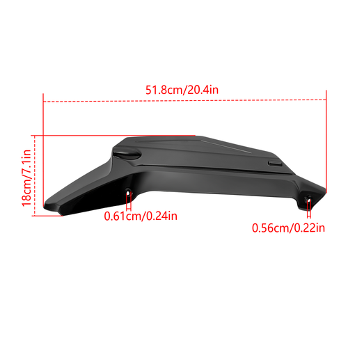 Solid Spare Motorcycle Retrofit Windshield 2018-2024 For Honda Golden Wing GL1800 New