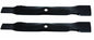 Solid Spare (2) Mower Blades for John Deere GY20850