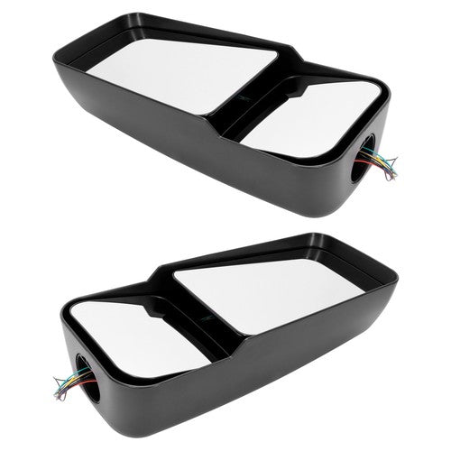 Solid Spare Power Mirrors For Chevy Kodiak GMC Topkick C4500 C5500 2003-2009 Heated W/light