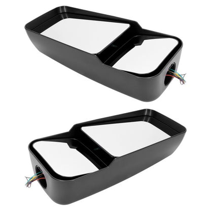 Solid Spare Power Mirrors For Chevy Kodiak GMC Topkick C4500 C5500 2003-2009 Heated W/light