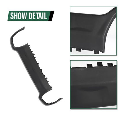 Solid Spare For 2015-18 Jeep Cherokee Air Dam Deflector Lower Valance Apron Rear 68236953AA