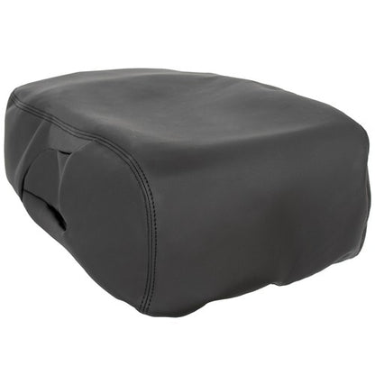 Solid Spare Console Jump Leather Armrest Cover For 2007-2014 Chevy Silverado 1500 2500 3500