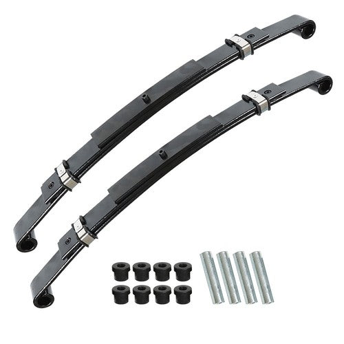 Solid Spare (Set of 2) Heavy Duty Rear Leaf Springs For EZGO TXT 1996-2013 Golf Cart