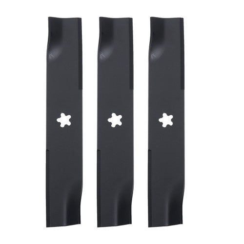 Solid Spare 3 Pack 539-112078 577146101 Lawn Mower Blades For Husqvarna EZ4216 42"