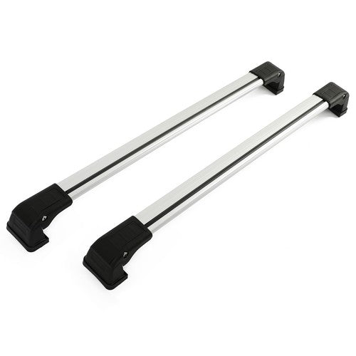 Solid Spare FITS FOR MAZDA 5 2006-2017 ALUMINUM ROOF RACK CROSS BARS ROOFTOP CARGO LOCKABLE