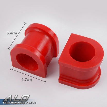 Solid Spare Fit For 2007- Toyota Land Cruiser200 Series 39mm Sway Bar Bush Kit 2Pcs Red