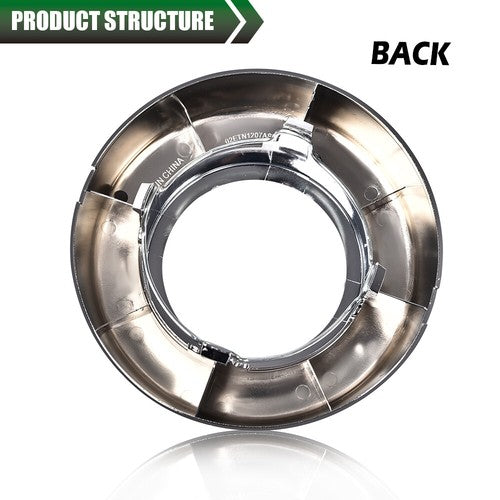 Solid Spare Fit For 94-97 Ford F250 F350 Super Duty Truck Front 4x4 Wheel Center Cap Open
