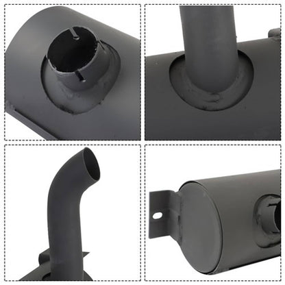 Solid Spare New Muffler 7100840 Fits For Bobcat 751 753 763 773 S150 S160 S175 S185 T140