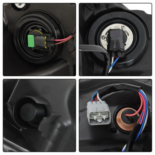 Solid Spare Left and Right Assembly Headlight Fit For Outback/Legacy 2018-2019 Holagen Clear