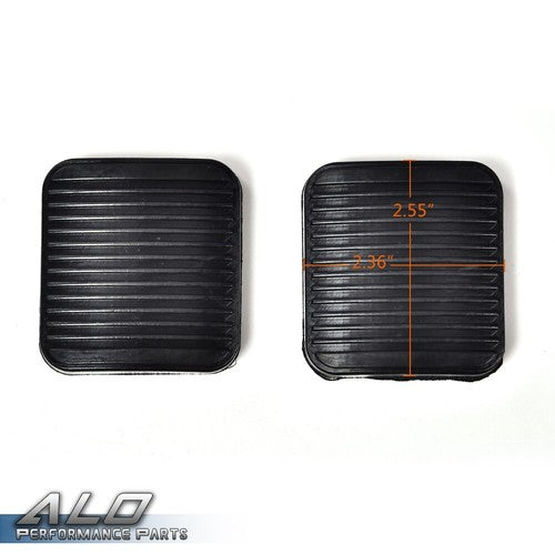 Solid Spare Fit For Jeep Wrangler YJ TJ Cherokee XJ 2Pcs Brake And Clutch Pedal Pad Kit