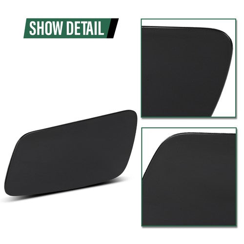 Solid Spare Fit For 17-25 Volvo S90 V90 Cross Country Headlight Washer Cover Cap Left+Right