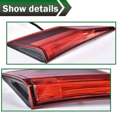 Solid Spare Fit For 2016-2020 Honda Civic Sedan Rear Left Side Inner Tail Light Brake Lamp
