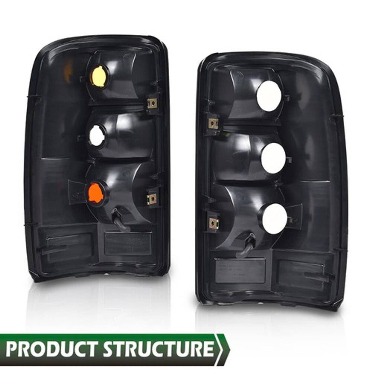 Solid Spare Tail Lights Brake Lamps Fit For 2004-2006 Chevy Suburban Tahoe GMC Yukon LH RH