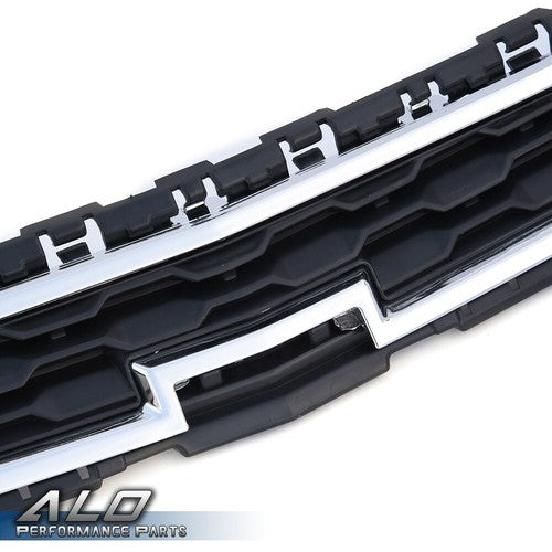 Solid Spare New Fit For 2015 Chevrolet Cruze Front Bumper Upper Grille Grill Chrome & Black