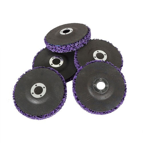 Solid Spare 10 PackS 4"x5/8 Strip Discs Rust Remover Wheel Paint Removal Disc Angle Grinder