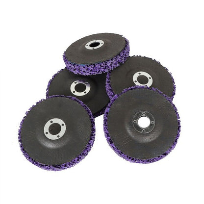 Solid Spare 10 PackS 4"x5/8 Strip Discs Rust Remover Wheel Paint Removal Disc Angle Grinder