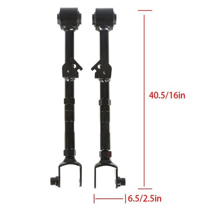Solid Spare For 08-12 Honda Accord 12-15 Crosstour Adjustable Rear Alignment Camber Arm Kit