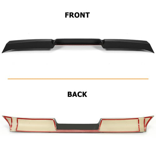 Solid Spare For Toyota Tundra 2014-2021 Roof Rear Cab Spoiler Wing Replace for 985399