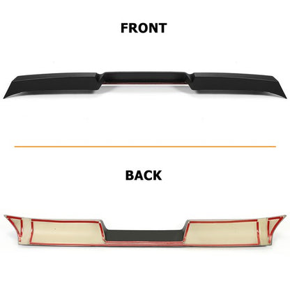 Solid Spare For Toyota Tundra 2014-2021 Roof Rear Cab Spoiler Wing Replace for 985399