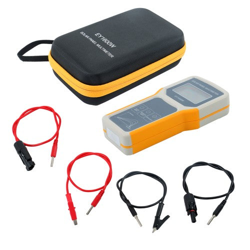 Solid Spare 1600W MPPT Solar Photovoltaic Panel Multimeter Tester With LCD Digital Display