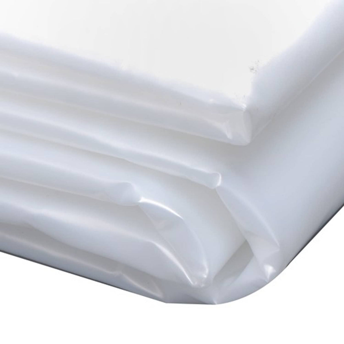 Solid Spare Clear Greenhouse Plastic Sheeting -6 mil UV Resistant Polyethylene 14 × 25 FT US