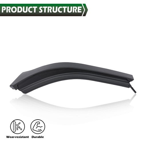 Solid Spare Fit For 10-18 Ram 2500 3500 Right Side Bumper Trim Headlight Filler Molding