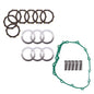 Solid Spare For 99-08 Honda TRX400EX Heavy Duty Clutch Kit Discs Disks Springs Gasket USA