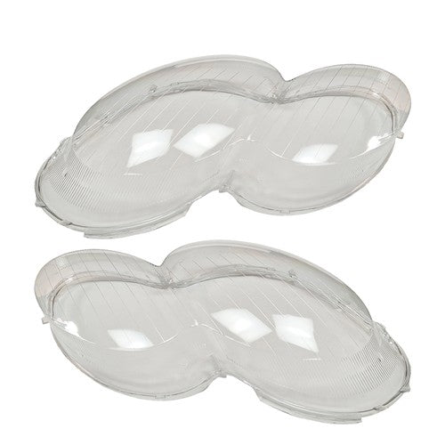 1 Pair Clear Front Headlight Lens Cover For Mercedes-Benz W230 SL500 2003-2008