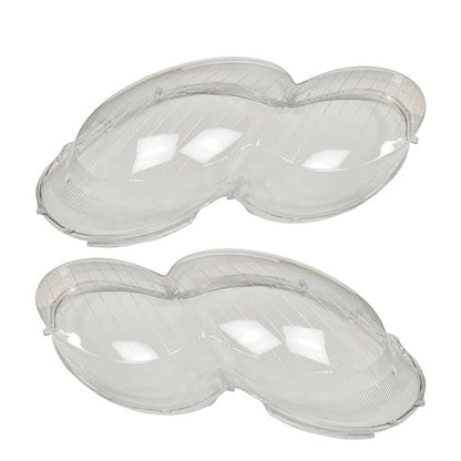 1 Pair Clear Front Headlight Lens Cover For Mercedes-Benz W230 SL500 2003-2008