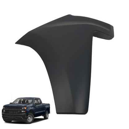 Solid Spare Right Side Bumper End Cap Extension Front For Chevrolet Silverado 1500 2019-2022