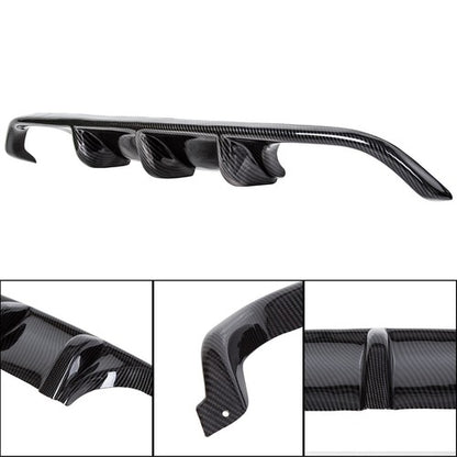 Solid Spare Carbon Fiber Style Rear Bumper Diffuser valance for BMW F80 M3 F82 M4 15-18