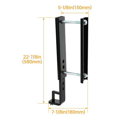 Solid Spare Weight Distribution Hitch Support Bracket Adjustable For Trailer Control Bracket