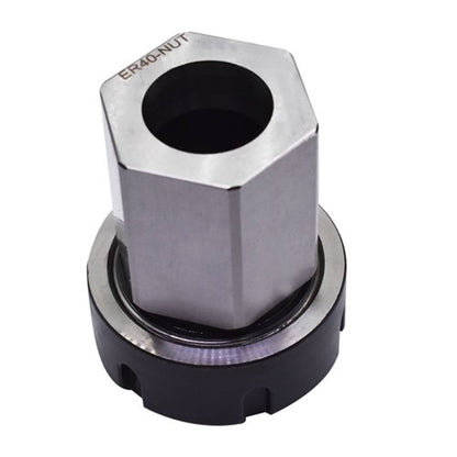 Solid Spare Hex Collet Block Chuck Holder for CNC Lathe Engraving Machine ER-40