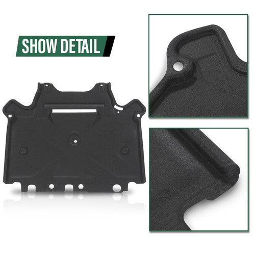 Solid Spare For Audi Q5 SQ5 A4 Quattro S4 Rear Lower Engine Splash Shield Guard Under Cover