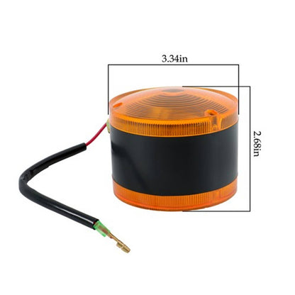 Solid Spare For Kubota L2800F L3200DT L3200F Amber Turn Signal Lamp TC422-33610 Light Assy