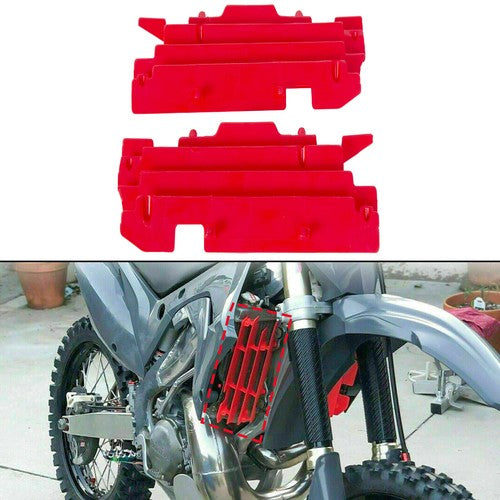 Solid Spare Left + Right Side Radiator Louvers Guards For Honda CR125R/CR250R 2000-2004