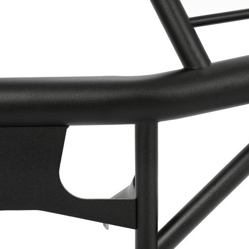 Solid Spare Black Front Bumper Brush Guard For Yamaha Kodiak 700 Replace For B5KF84L0V000