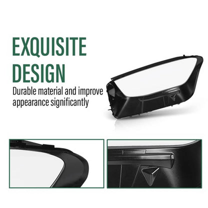 Solid Spare Fit For 2019-2022 Mercedes-Benz GLC-Class W253 X253 Headlight Replacement Lens