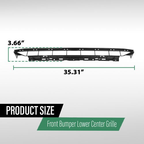 Solid Spare Front Lower Bumper Grille Fit For 2017-2019 Audi S4 A4 w/ S-Line 8W0807683A