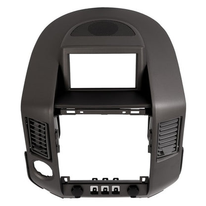 Solid Spare For 04-07 Nissan Titan Armada W/Speaker center console panel Dash Radio AC Bezel