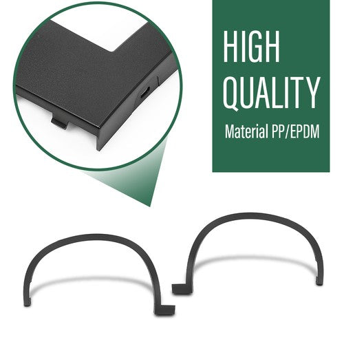 Solid Spare Front Left+Right Fender Flare Wheel Arch Molding Fit For 2016-2022 BMW X1