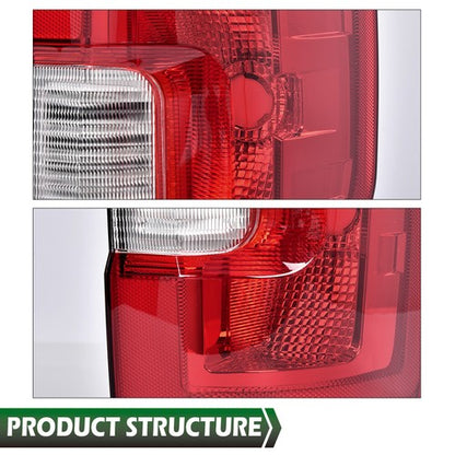 Solid Spare Tail Light Brake Lamp Right Side Fit For 2017-2019 Ford F250 F350 Super Duty