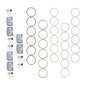 Solid Spare New Engine Piston&Piston Ring Set For Hyundai 2010-19 Kia 2011-20 230413CFA0