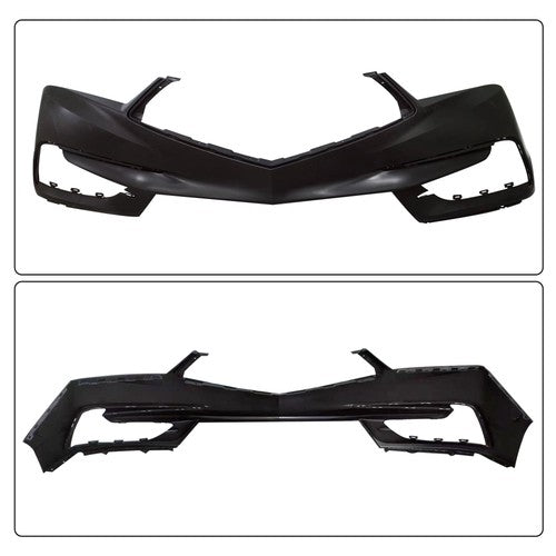 Solid Spare Fit For Acura MDX Plastic Primed Front Bumper Cover 2017 2018 2019 2020