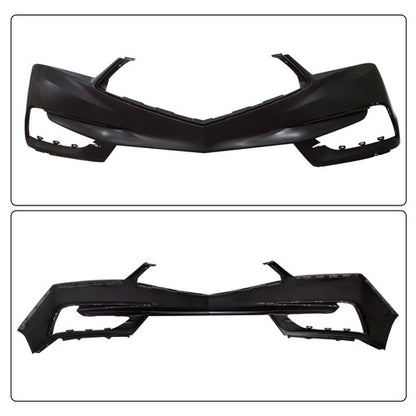 Solid Spare Fit For Acura MDX Plastic Primed Front Bumper Cover 2017 2018 2019 2020